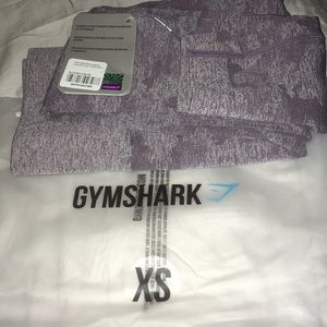 Gymshark Seamless camo purple leggings